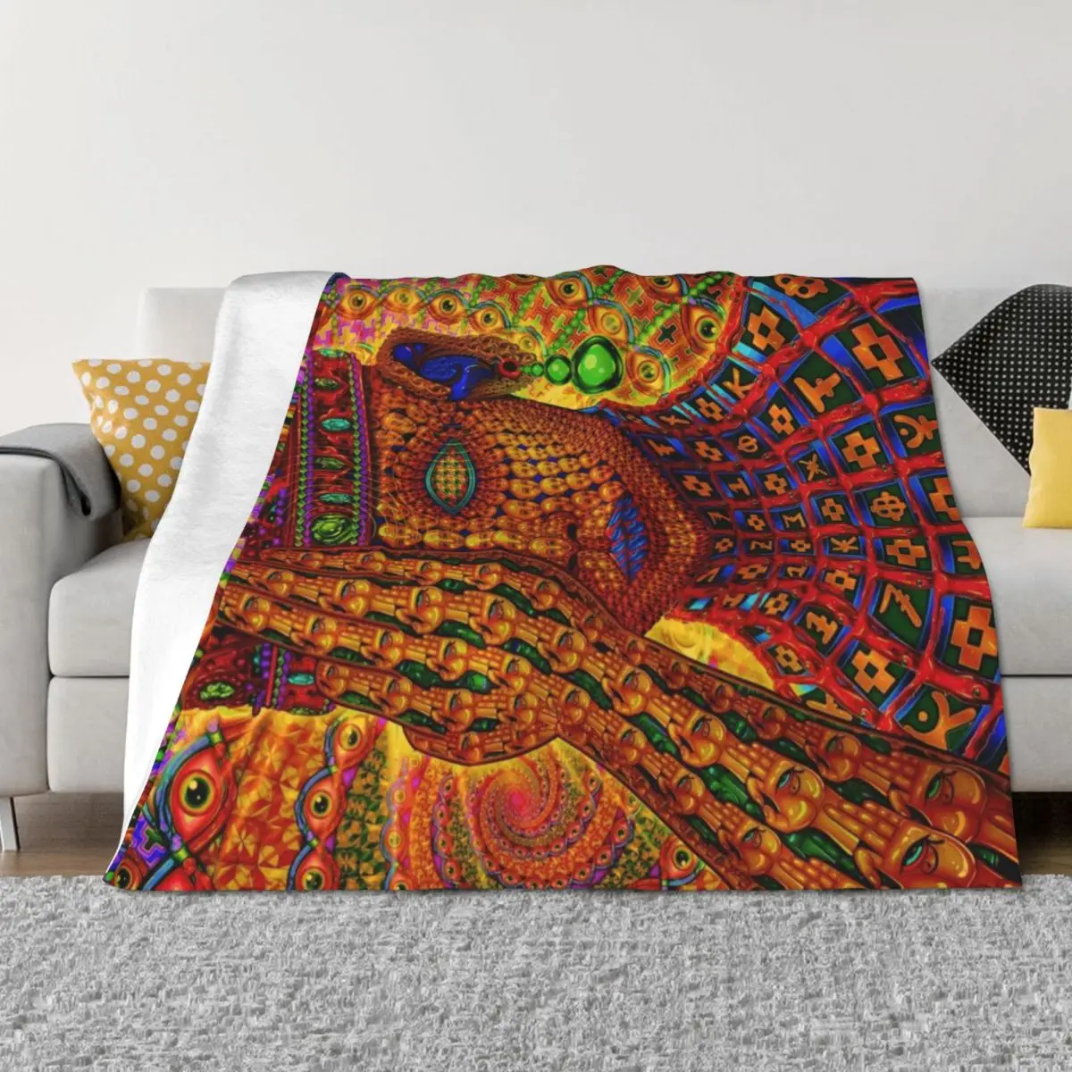 

Overclocked Cortex Throw Blanket Luxury Luxury St For Decorative Sofa manga Blankets