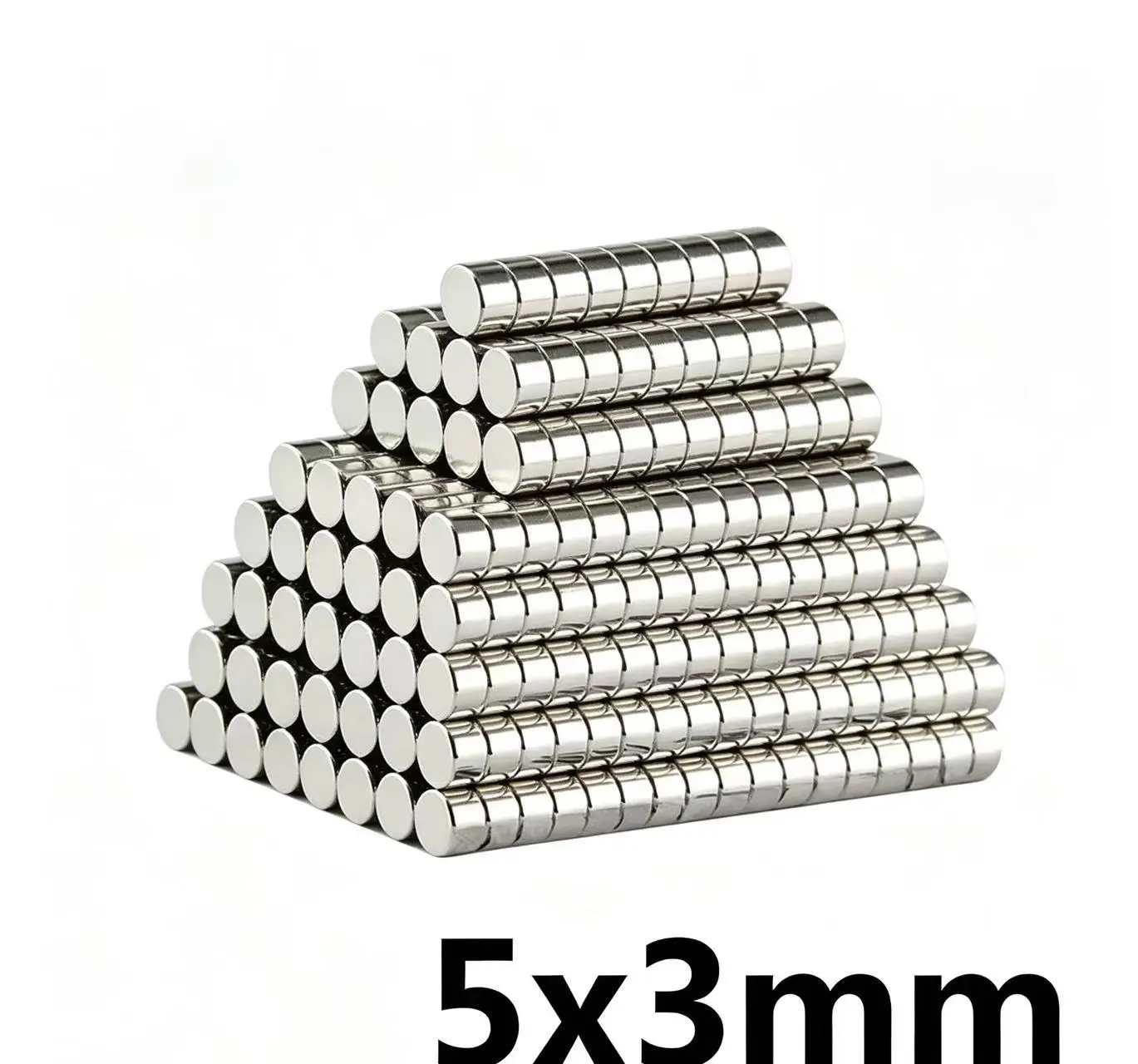 5x3 Small Strong Round Magnets 5x3mm for Home Refrigerators, DIY Offices 5*3mm