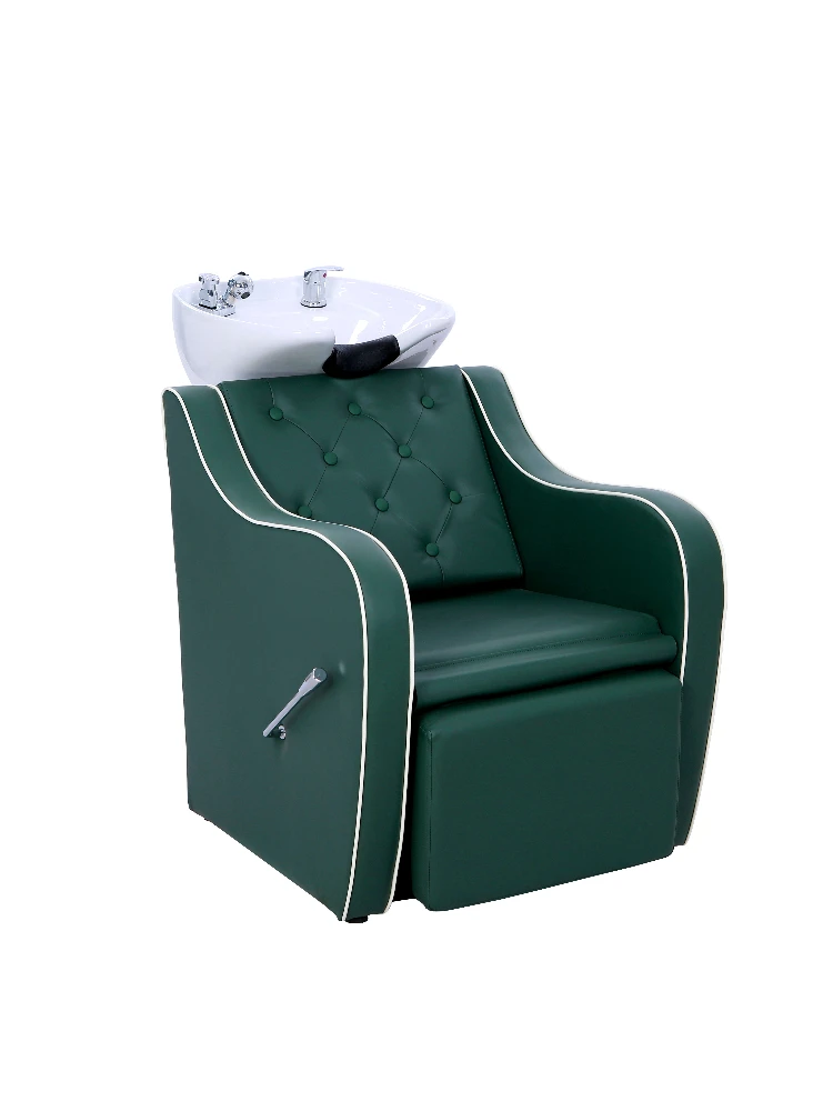 كرسي وحوض شامبو احترافي عالي الجودة مريح ومتين