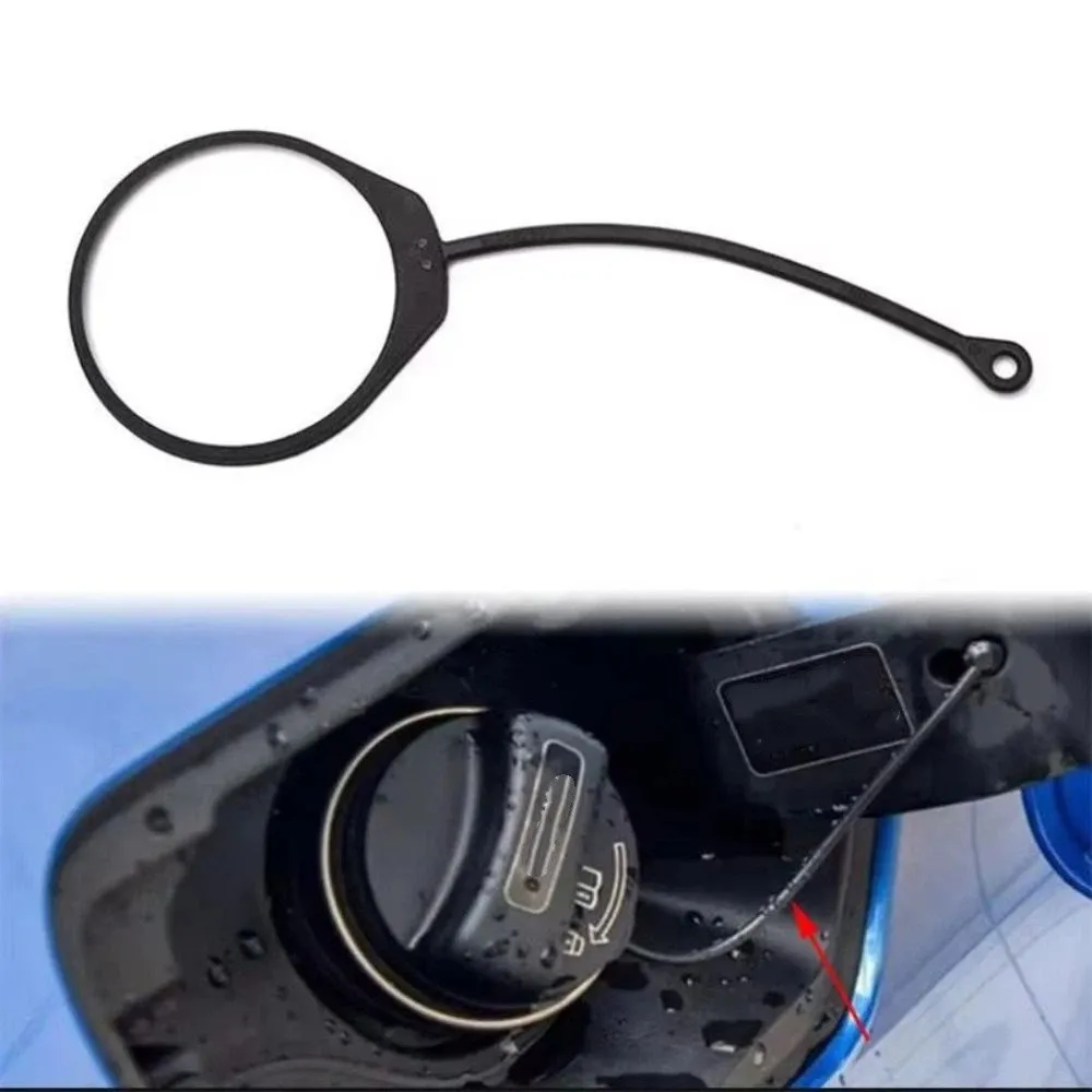 Black Car fuel tank cap rope Durable Retaining Strap Anti loss rope for fuel tank cap Cover Cable Cord Tether