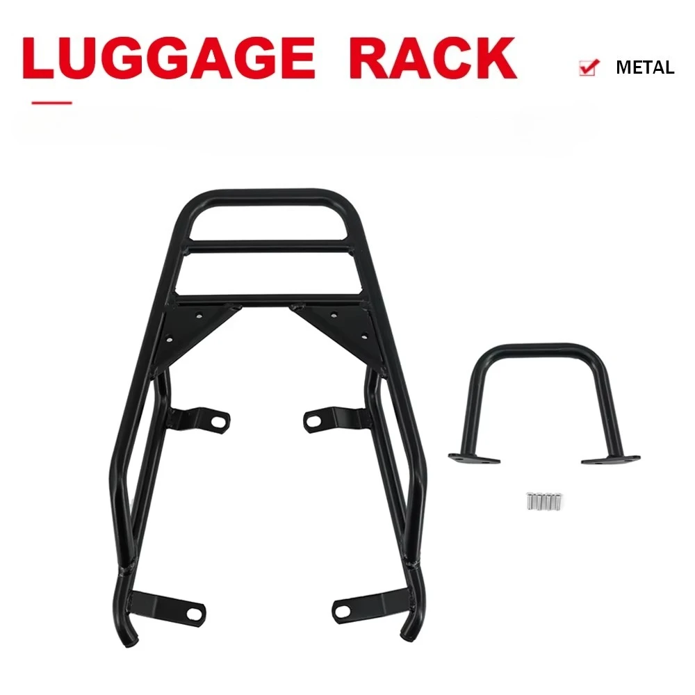 Motorcycle Rear Seat Rack With Handle Grip Luggage Bracket Carrier Cargo Shelf Support For BMW R Nine T R9T Pure Racer 2014-2022
