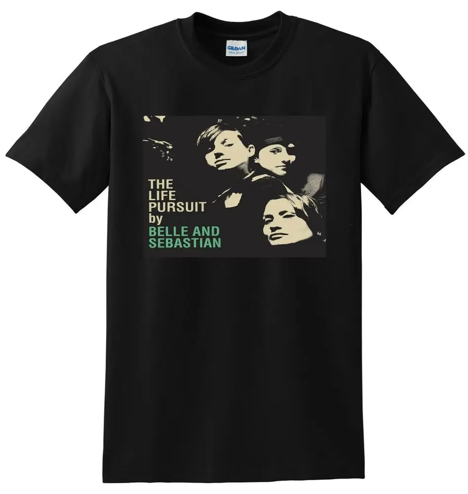 BELLE AND SEBASTIAN T SHIRT the life pursuit vinyl cover SMALL MEDIUM LARGE XL