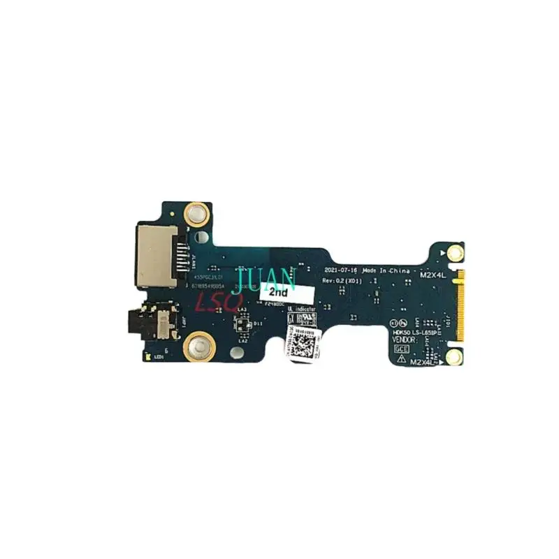 T For Dell G15 5520 5521 G16 7620 Audio IO Board Without Cable LS-L656P 02P0CY