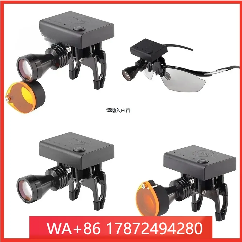 Wireless LED Headlight for Loupes for YND WB6L5 Dentist Equipment Portable Forehead with