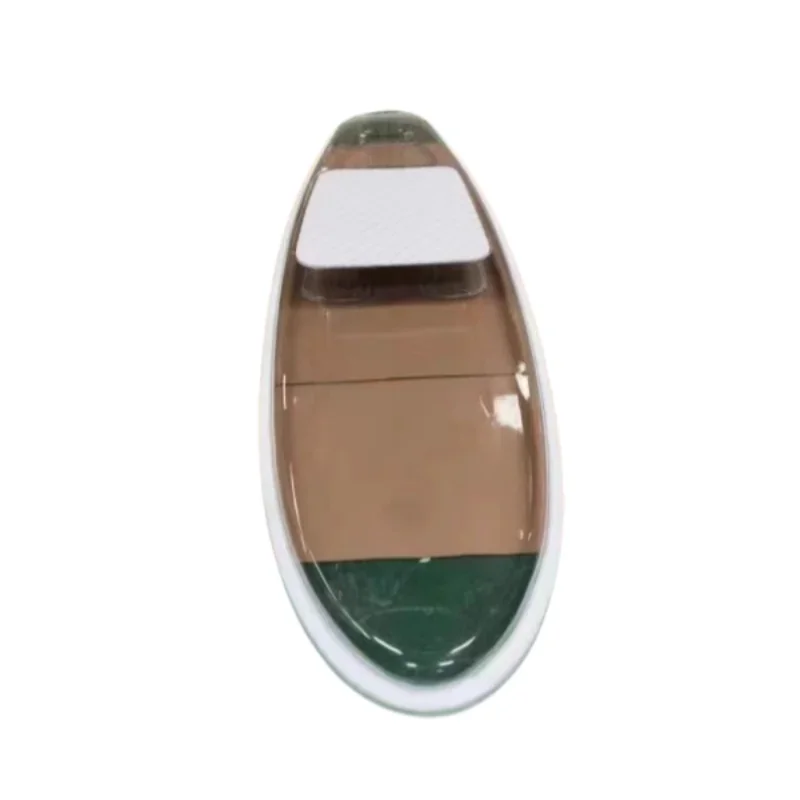 

Stand-up paddle board transparent boat transparent bottom fishbone foot paddle board kayak water Sports and Entertainment