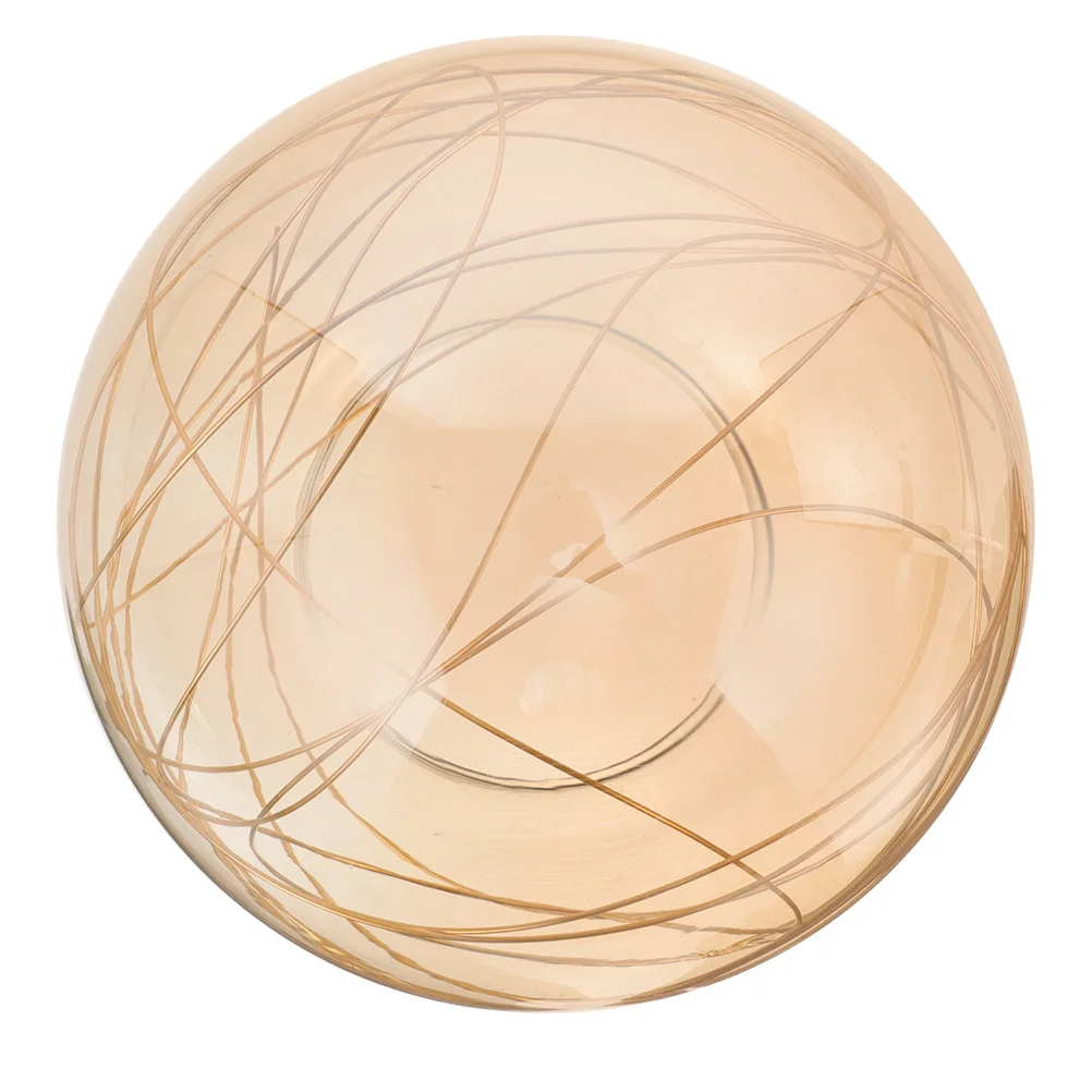 

Ceiling Lamp Shade 150Mm Diameter 65-70Mm Opening Aluminum and Glass Material Unique Design Soft Warm Lighting