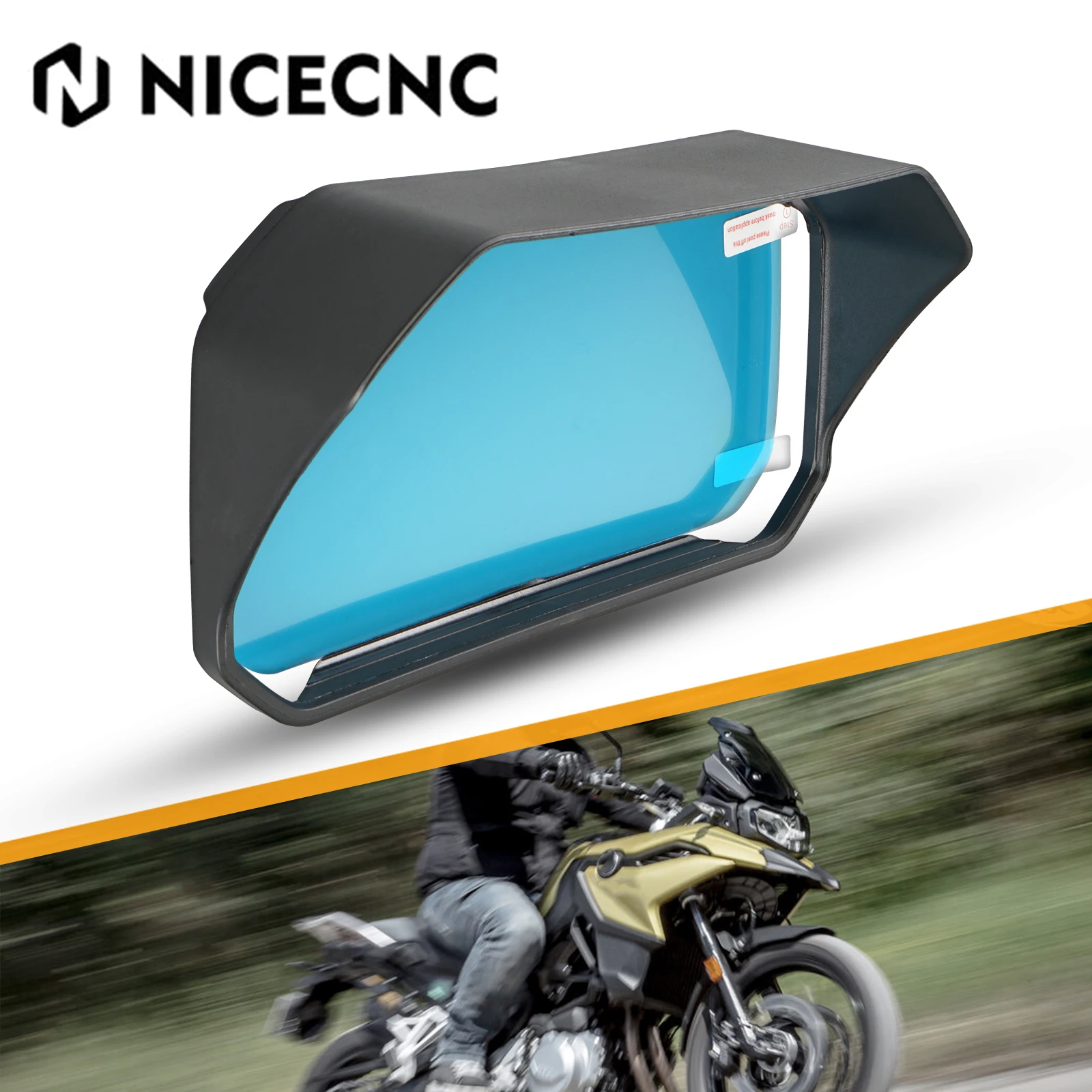 

Instrument Hat Sun Visor With Speedometer Protector Film For BMW R 1250 GS/Adventure R 1200 GS LC/ADV F750GS F850GS S1000R RR