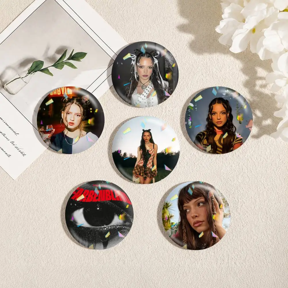 Singer N-nina Chuba  25mm 32mm 44mm 58mm 75mm Brooches Badges Pins for Accessories Gift