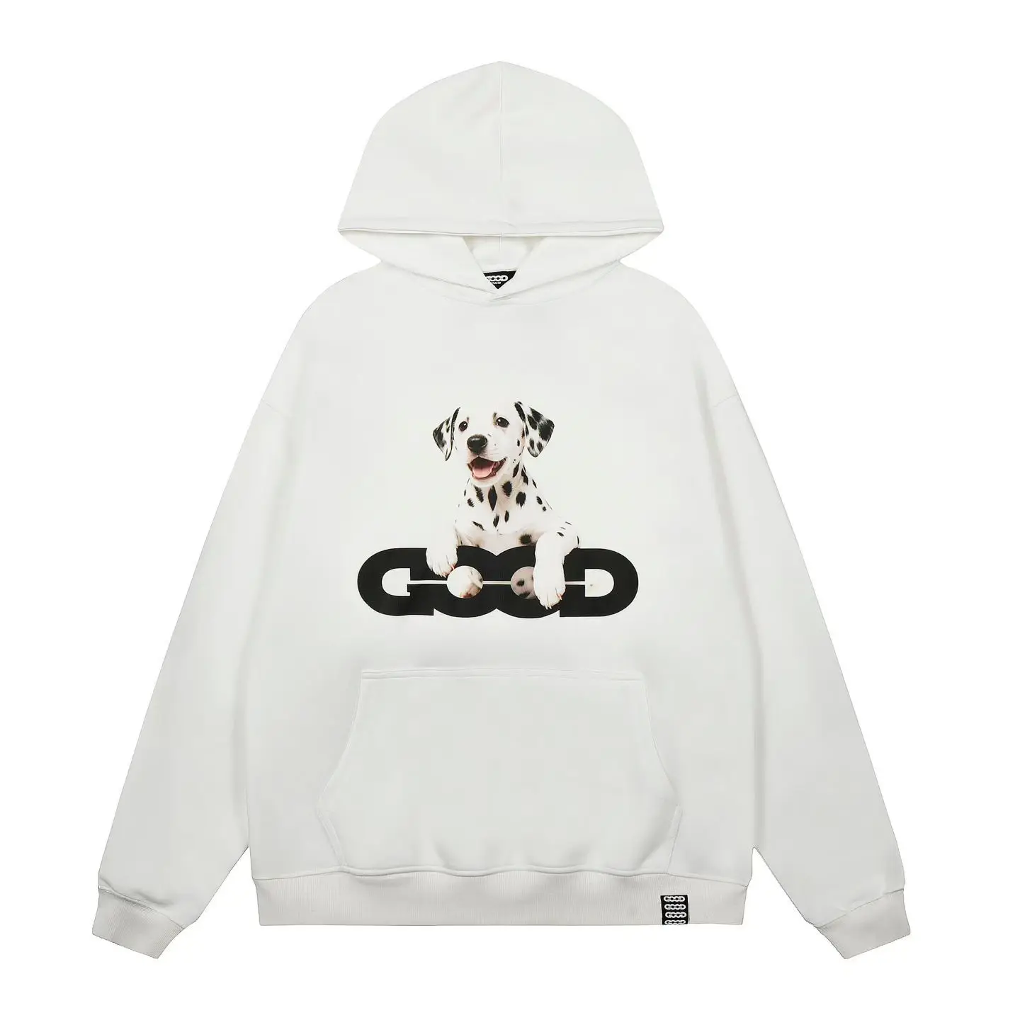 プレミアム品質のグッドブランド新品 2026 スポットドッグプリントフーディー GOOD 秋冬用アウターウェア メンズ＆レディース