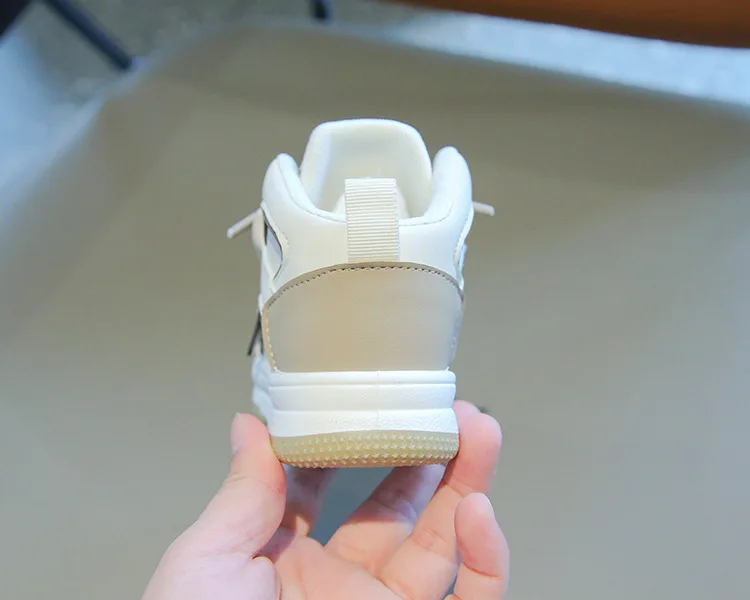 2026 Neue Kinder-Sportschuhe für Frühling und Herbst – Trendige High-Top-Freizeitschuhe für Jungen und Mädchen – Modische Dopamin-Laufschuhe – Detail 22