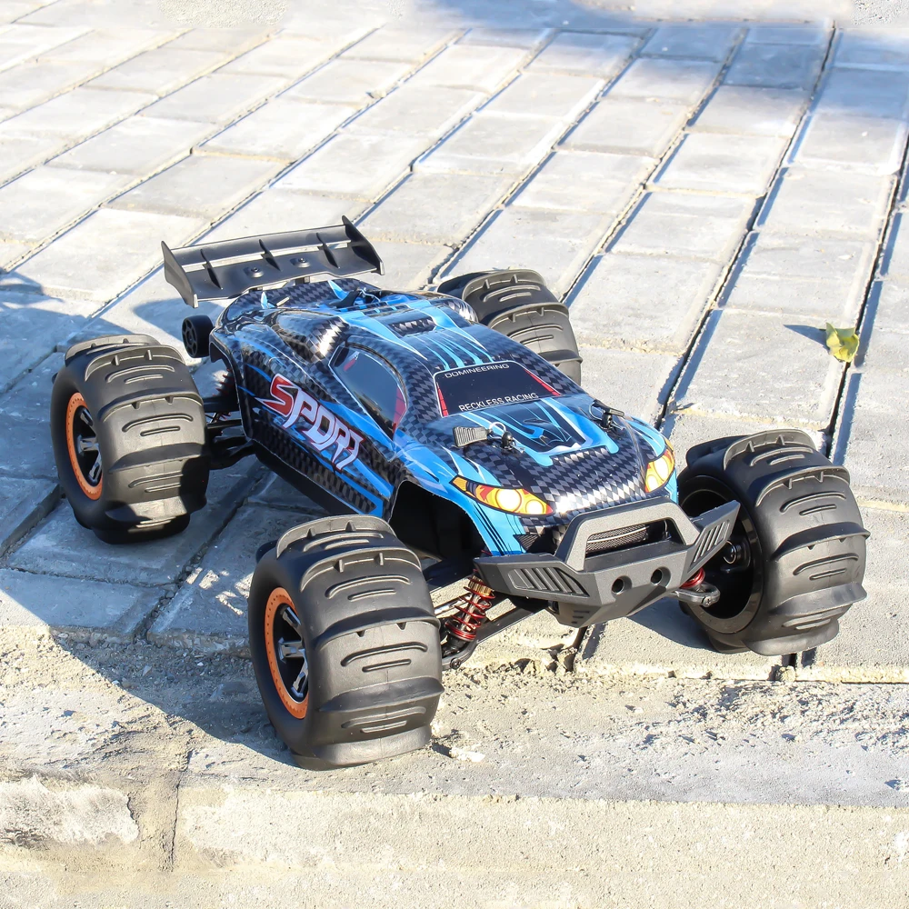 EBORUI F10 RC Car 2.4G 4WD High Speed 60 KM/h 1:12 bezszczotkowy silnik zdalnie sterowany samochód wyścigowy samochodów wspinaczkowy Drift pojazd