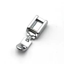 Zipper Sewing Machine Presser Foot Left Right Narrow Foot Compatible with Low Shank Snap On Singer Brother Sewing Accessories