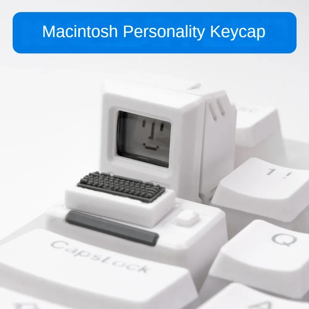 Personalized Keycaps Mechanical Keyboard Computer Retro Replaceable Translucent Two Piece Key Customized Parts Set Supplement