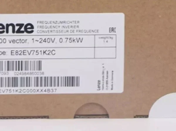 

2026 E82ev751_2c E82ev751k2c 8200 075kw Brand New Original Spot Plc