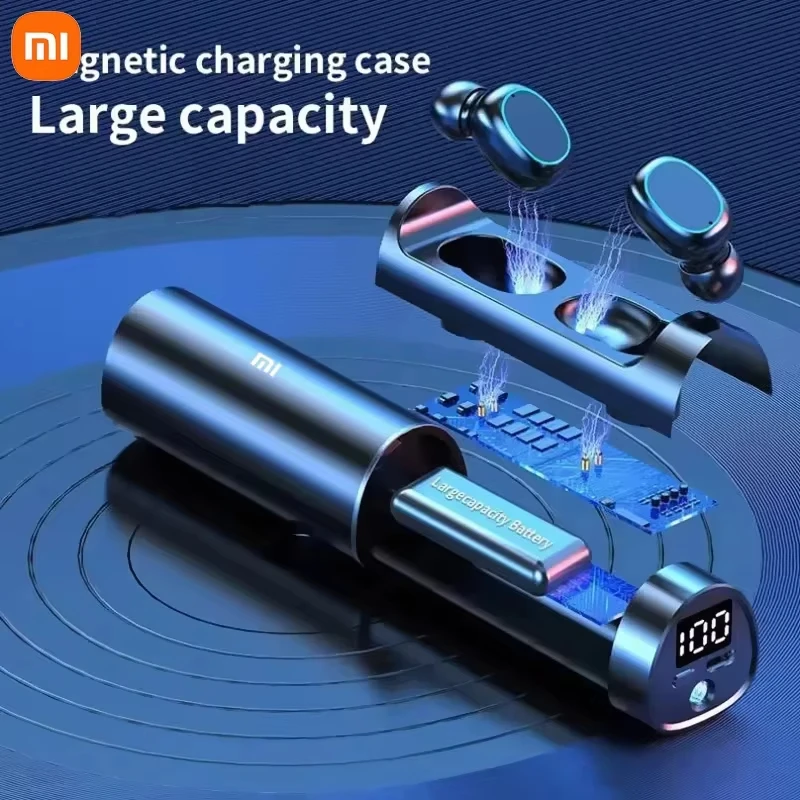 Xiaomi N21 In Ear Earbuds TWS Bluetooth Headphones 8D Sound Gaming Headset Waterproof Wireless Earphones LED Display With Mic