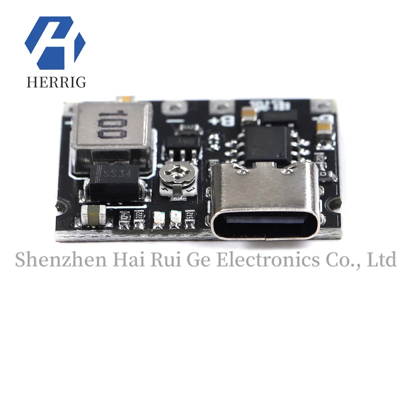 

3.7V to 9V 5V multimeter modification 18650 lithium battery charging, boosting and discharging integrated adjustable module 2A