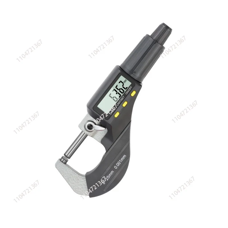 Digital display outer diameter micrometer 0-25mm electronic spiral micrometer, high precision 0.001mm micrometer