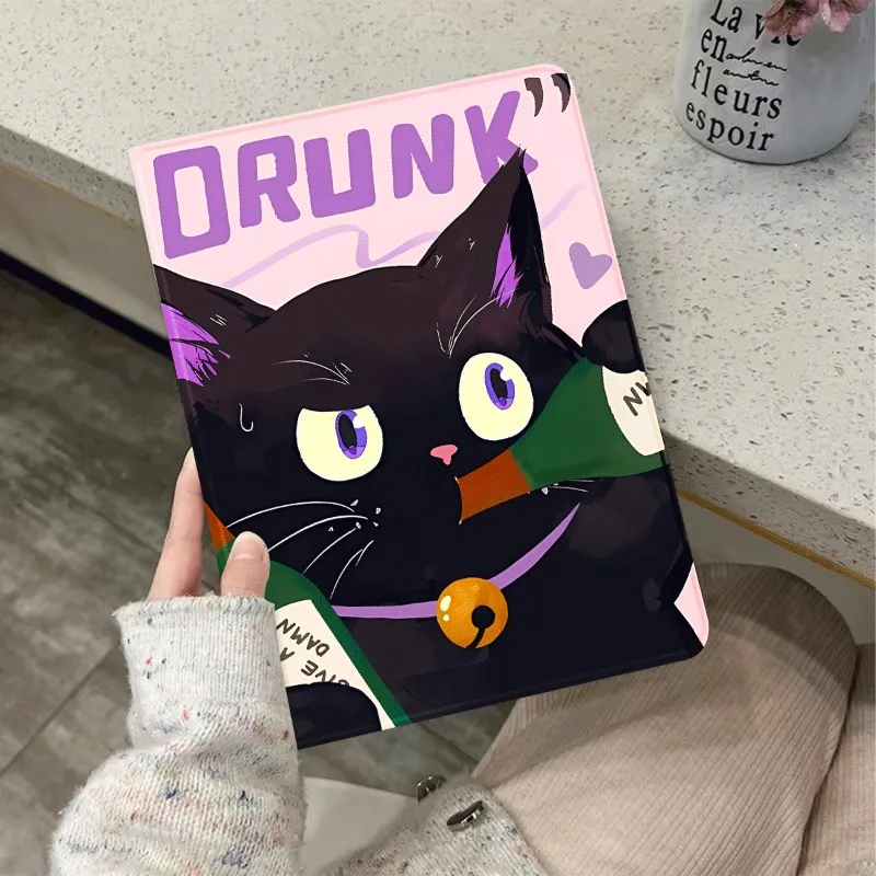 Smart PU Case voor Ipad 7e Generatie Case Ipad 8e Generatie Case Ipad Air 4e Gevallen Air 2/3 10.5 2018 9.7 5/6e 2020 Pro 11