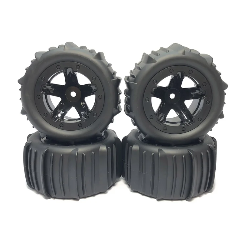 

#20Y Toys & Games,4PCS 1:16 1:14 Snow Sand Paddles Tires Hex 12mm Wheels Black,Black