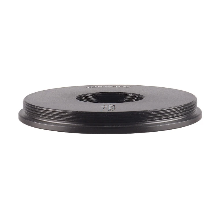 RMS-M52 Adapter Ring, RMS Female Thread to M52*0.75 Male Thread Converter for Microscope Objective Lens Modification