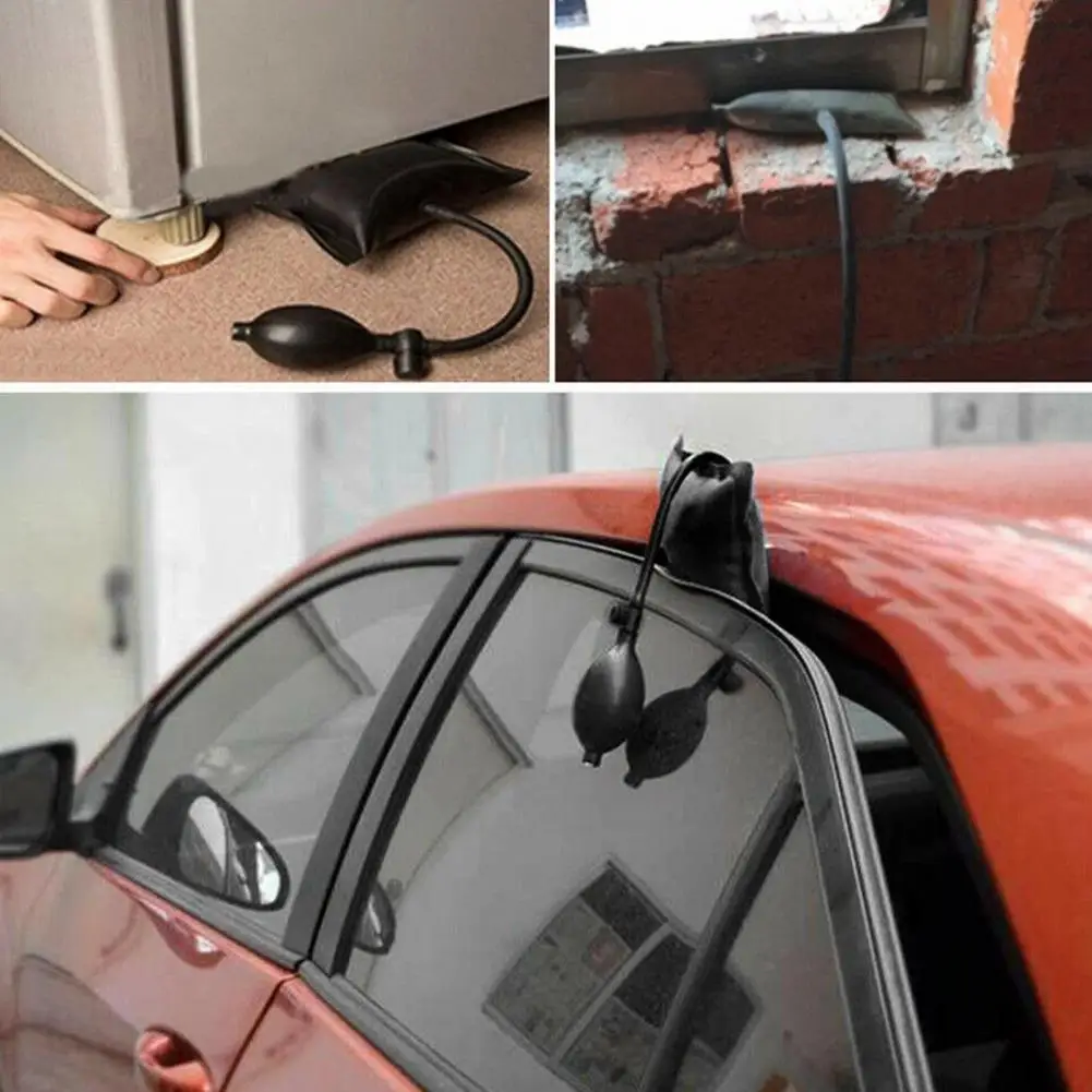 

4Pcs/Set Car Inflatable Pump Good Ductility Car Shim Bag Car Door Lock Opening Tools Air Wedge Bag