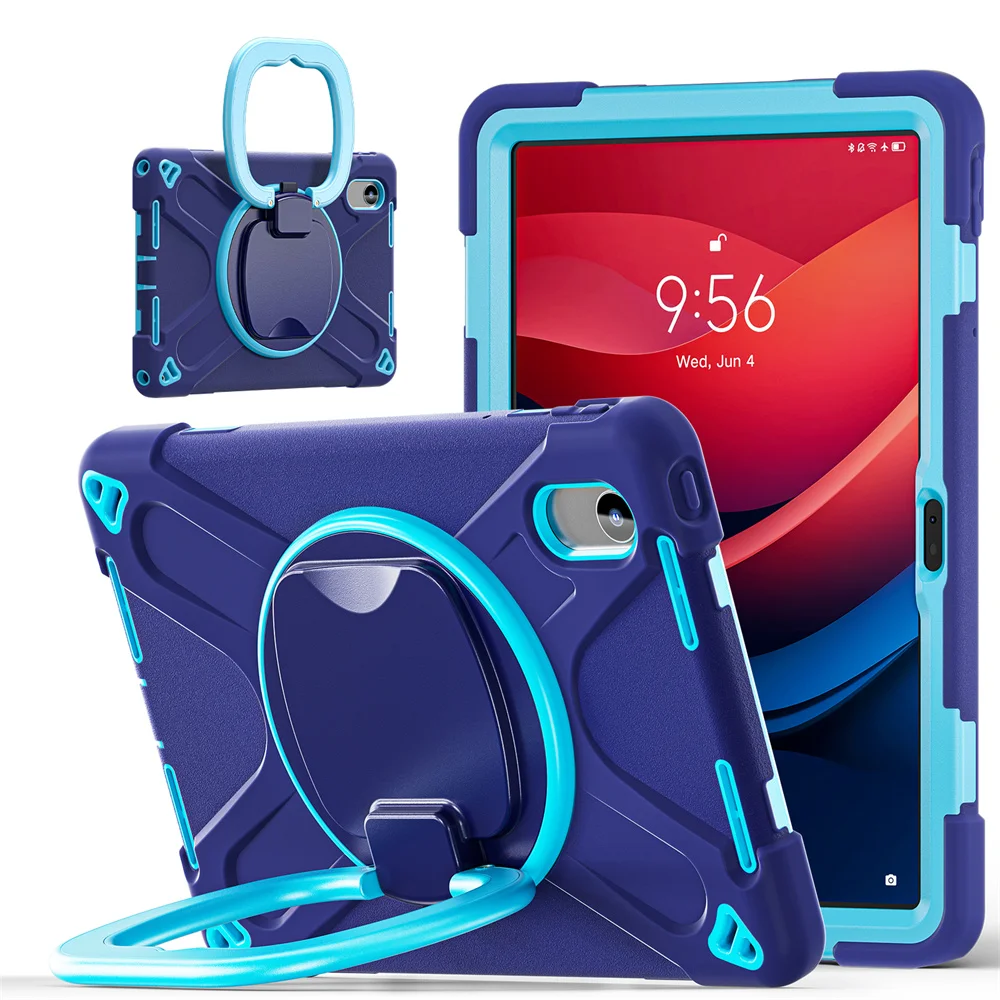 

Вращающийся на 360° чехол Armor для Lenovo Pad 11 Tab M11 TB330FU TB331FC Xiaoxin Pad 11 2025 2024 K11 TB-336 TB335 с ручкой