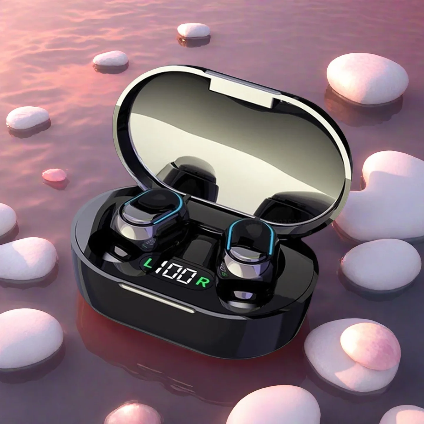 New Wireless Bluetooth Headset with Mic LED Display Earbuds for TWS Earphone Bluetooth Headphones earbuds for smartphones