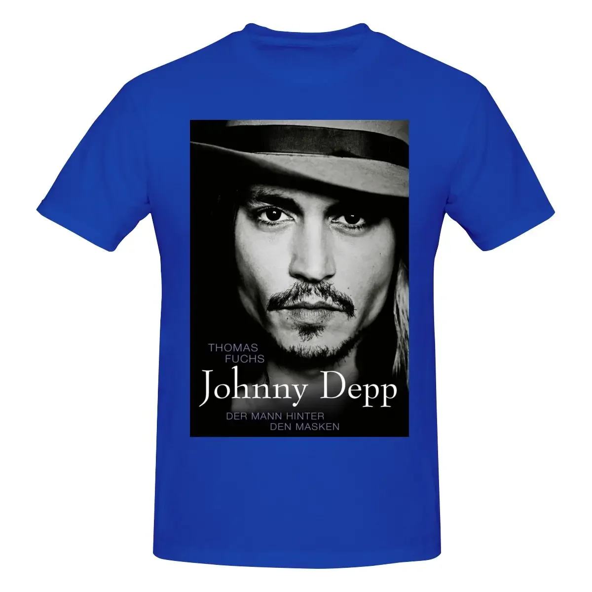 Unisex Cotton T-Shirt for Men Classic Tee Johnny Depp Men's Classic Harajuku Men Clothing Graphic Oversized Summer Funny New