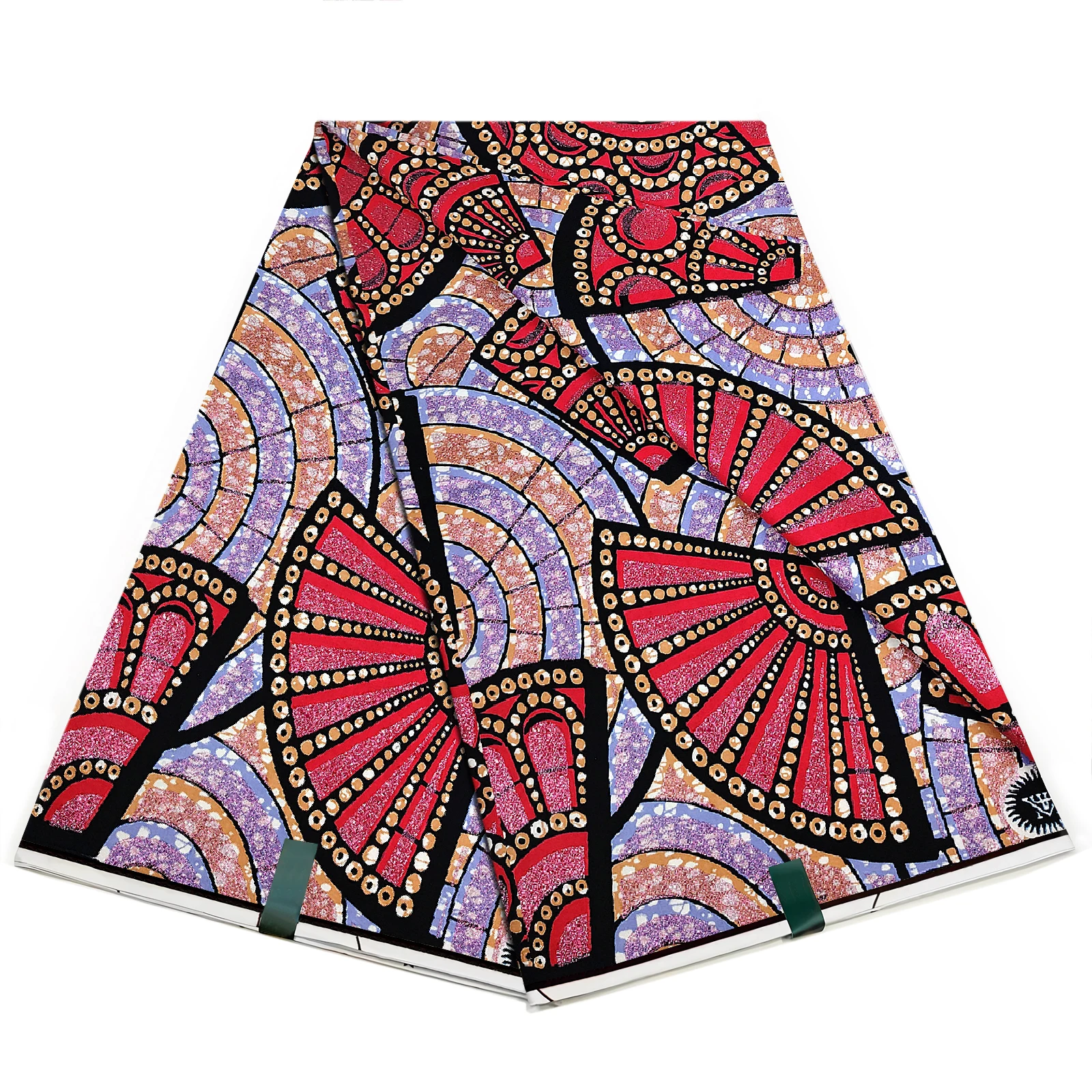 Grand Super 100% Cotton African Wax Fabric High Quality Wax Print Ankara Fabric For Sewing 6yards Women Fabric VL-523