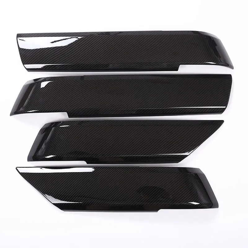 For Landrover Range Rover Sport RR Sport 2014-2019 ABS Carbon Fiber Car Inner Door Decoration Cover Trim sticker car accessories