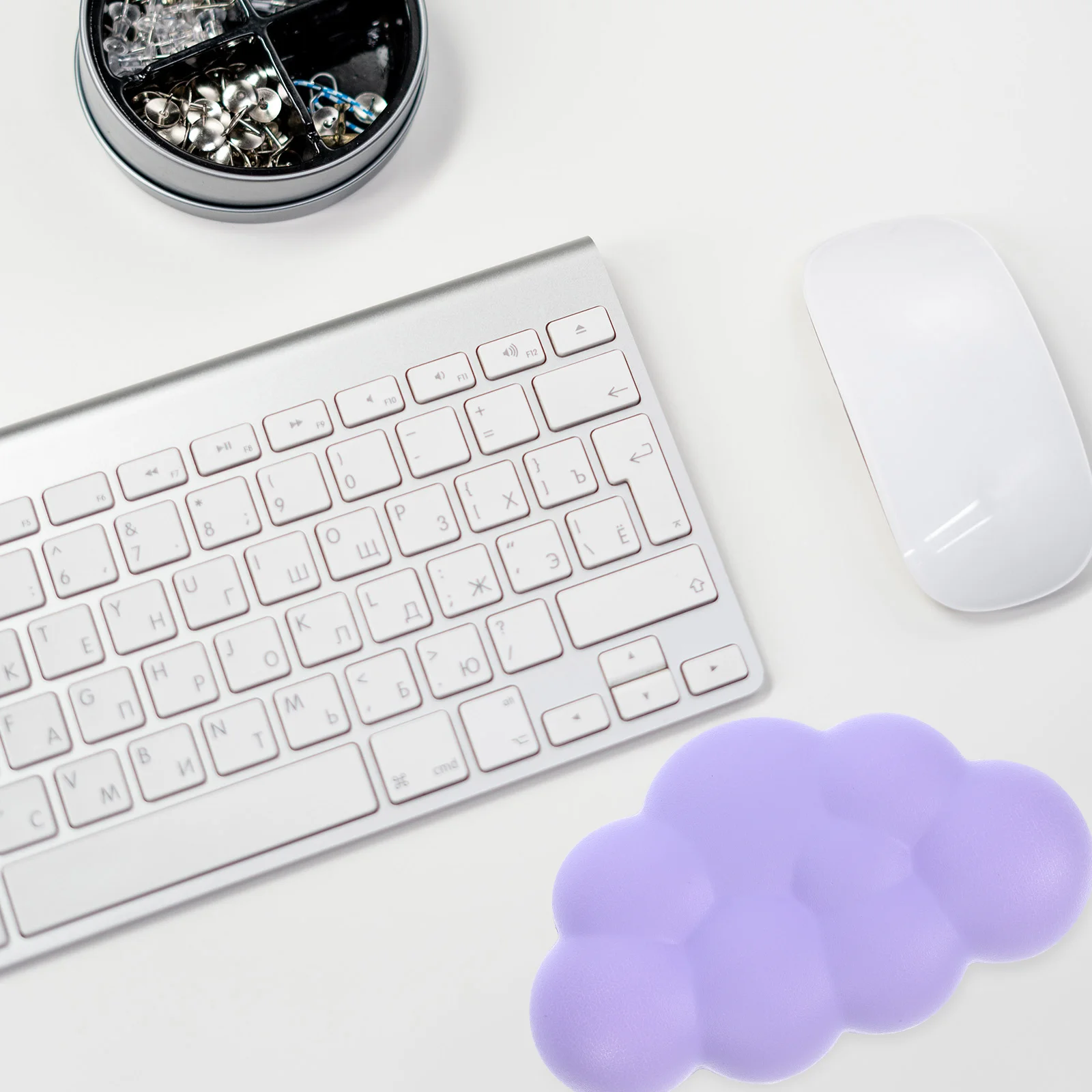 

Подставка для мыши Cloud, запястье для офисных ковриков, поддерживающий коврик, эластичная пена с эффектом памяти, беспроводной компьютер