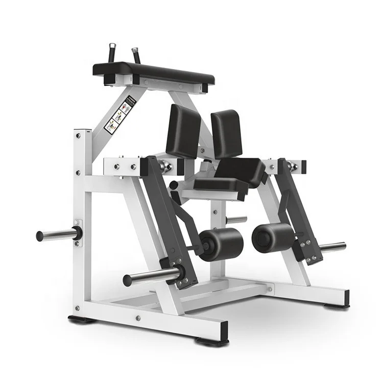 

Hammer Trainer Plate Loaded Gym Iso-Lateral Kneeling Standing Leg Curl Extension Machine