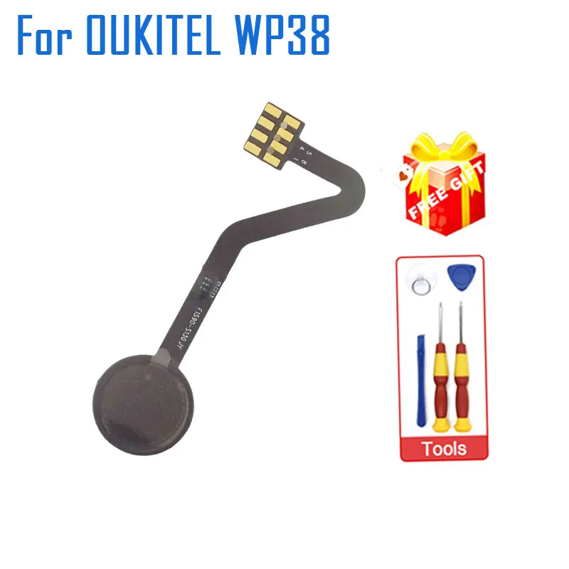 New Original OUKITEL WP38 Battery Cover Back Cover Receiver Fingerprint Button Cable Flex FPC For OUKITEL WP38 Smart Phone