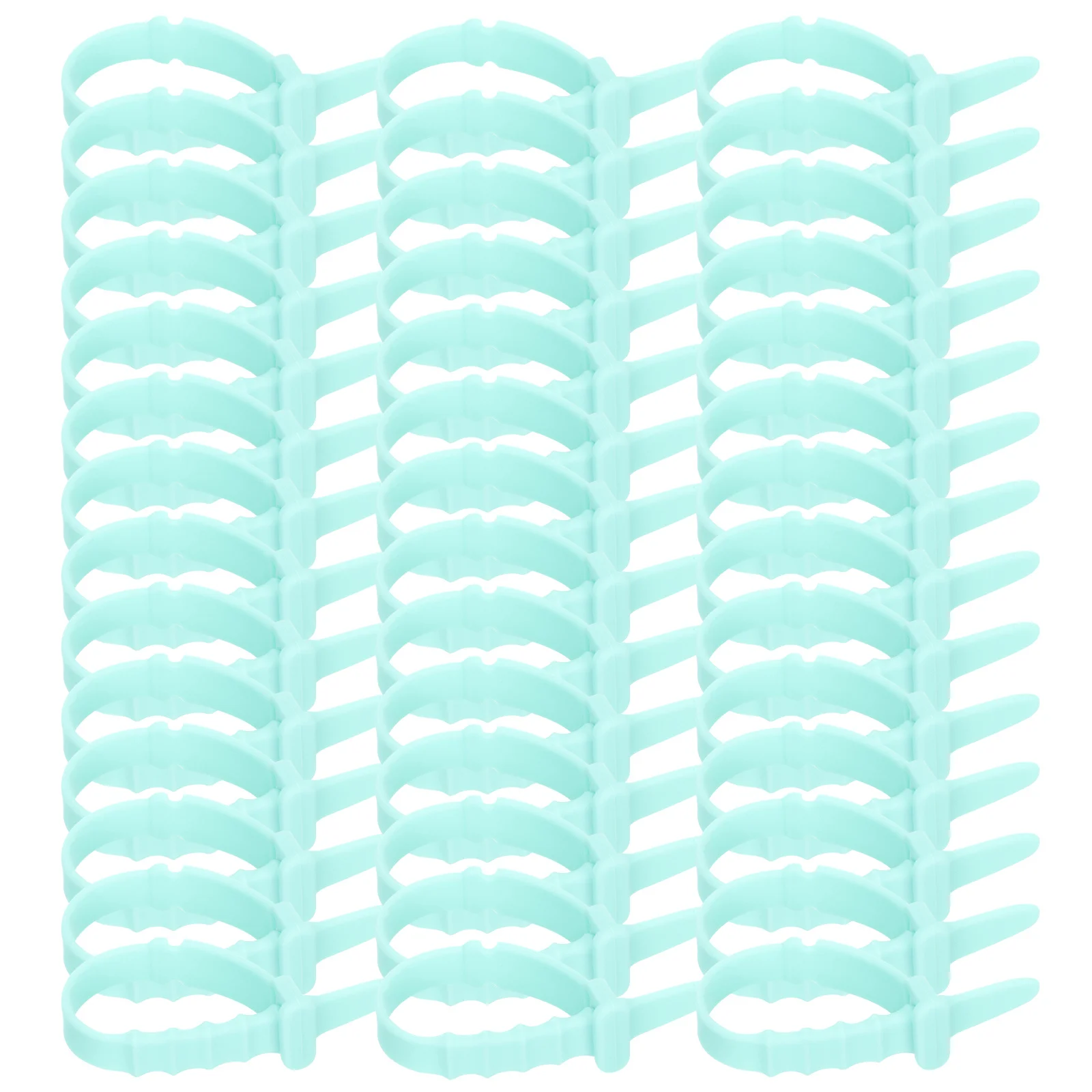 

50Pcs Reusable Silicone Cable Ties Organizer Data Cord Winder USB Wire Fixing Straps Cord Organizer Cable Tie Wire Fixing Straps