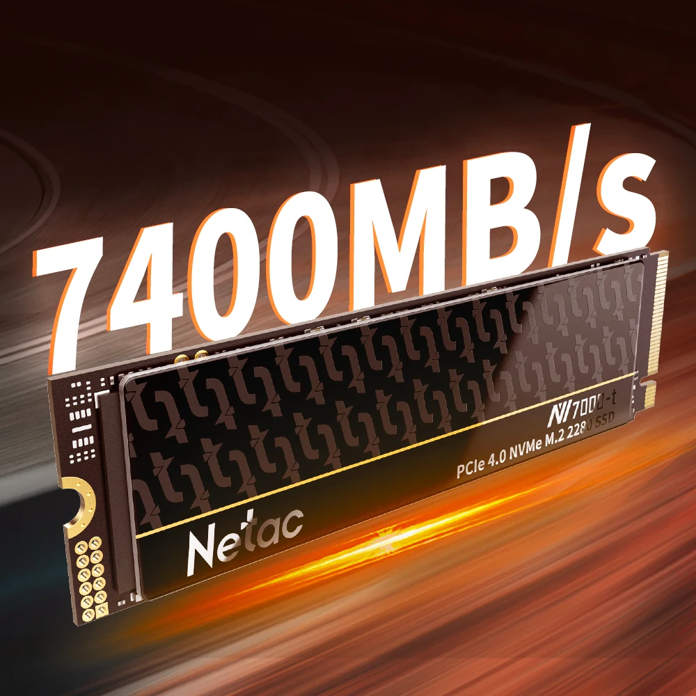 Netac-Disco rígido interno de estado sólido, unidade SSD para laptop PS5, PC, NVMe, 2TB, 512GB, 4TB, 1TB, PCIe 2280