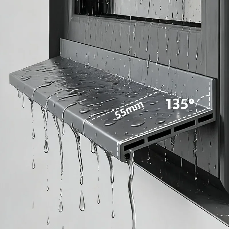 ​ Bande d'étanchéité auto-adhésive TPE de 1.1m, coupe-vent, étanche, insonorisée, anti-poussière pour porte fenêtre coulissante, bandes d'étanchéité pour balcon