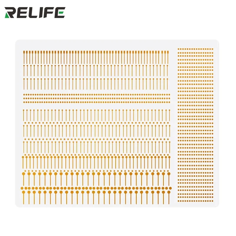 RELIFE-Solder Lug Spot Solder Pad, RL-007GA Dot Memperbaiki Solder, Penggantian IC Alat Perbaikan Fix 2761 1400 Dot