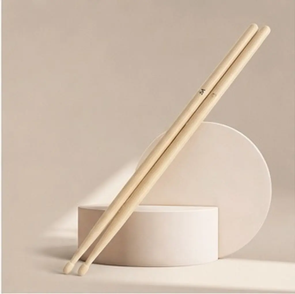 1Pair Professional Maple 5A Drum Sticks for Drummers of All Levels Adults Beginners Advanced Orchestra Rudiment Practice