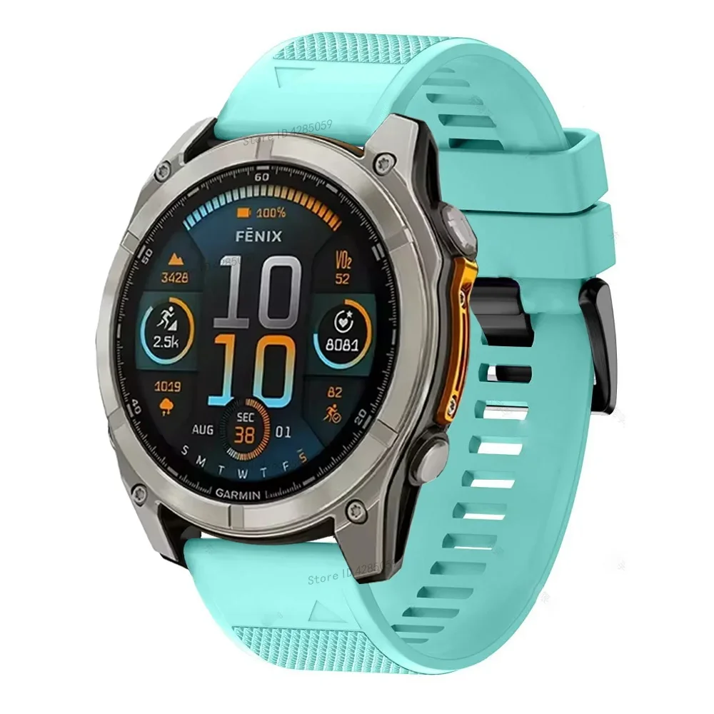 QuickFit Silicone Strap Wristband 26mm 22mm For Garmin Fenix 8-Epix-Pro 51mm 47mm 7S 7X 6X 5X Smart Watch Bracelet Sport Strap