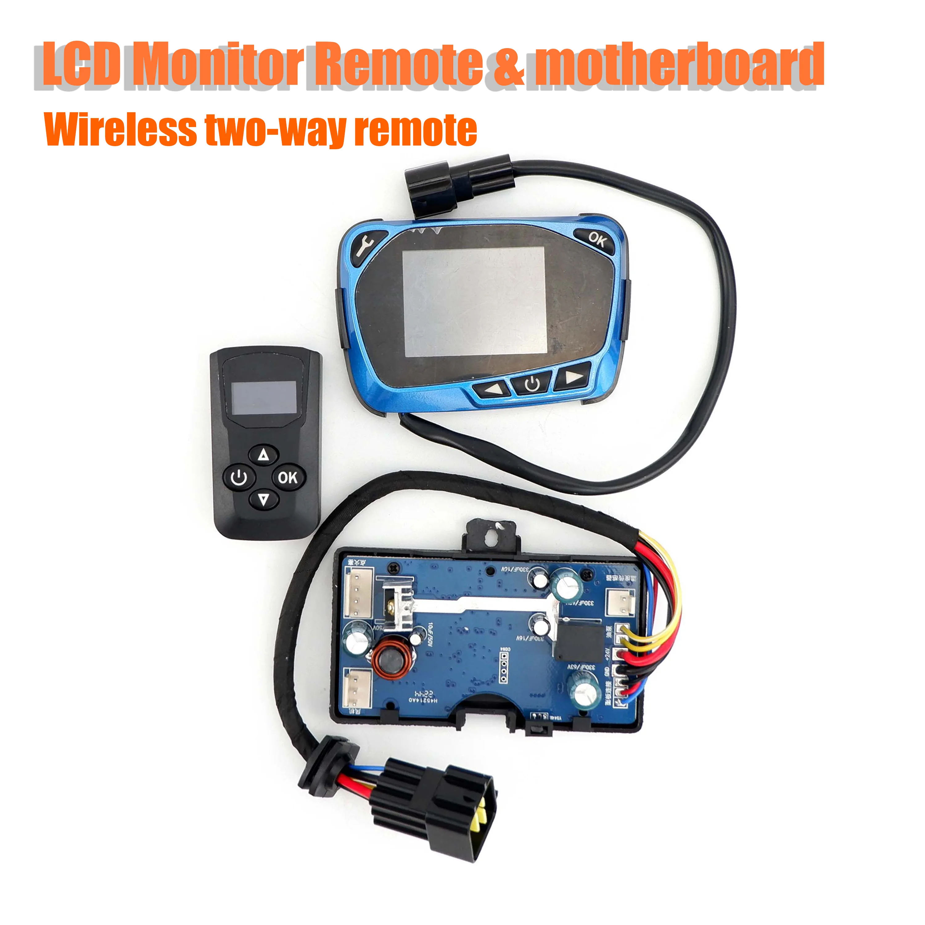 

B 12V 24V 3KW 5KW 8KW Air Diesel Heater LCD Monitor Switch Control Panel Remote Board Motherboard For Car Truck Advanced Setting