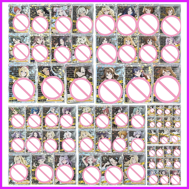 Anime Pokemon DIY ACG Toys for boys Iono Acerola Cynthia Mallow Lillie Lana Selene Marnie Nessa Collectible Cards Birthday Gift