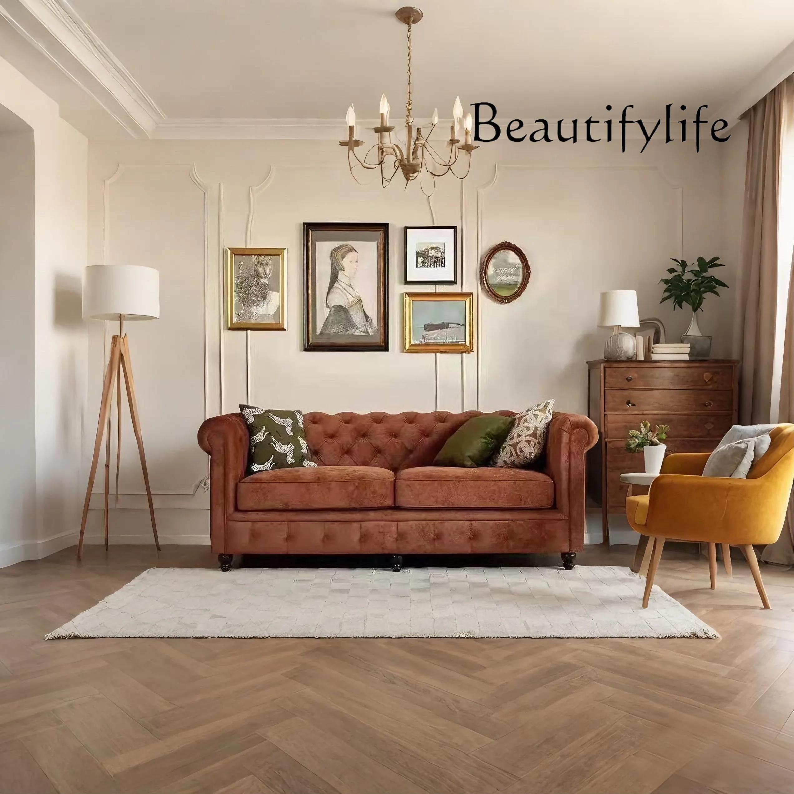 

X Vintage Nordic Living Room Sofas Light Luxury Balcony Nordic Living Room Sofas Create Ergonomics Muebles Postmodern Furniture