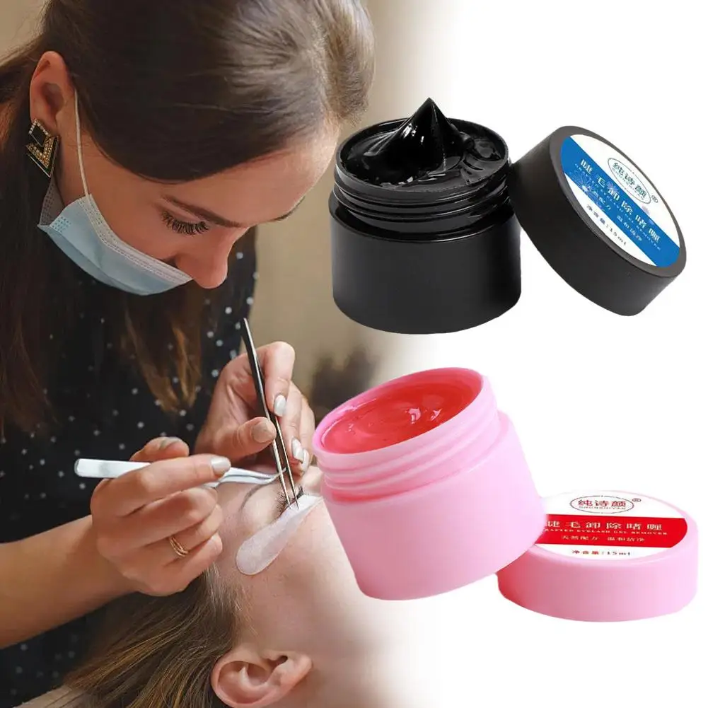 15G Professionele Valse Wimper Lijm Verwijderaar Wimper Extensions Tool Zelfklevende Gel Oog Make-Up Niet-Irritatie Crème