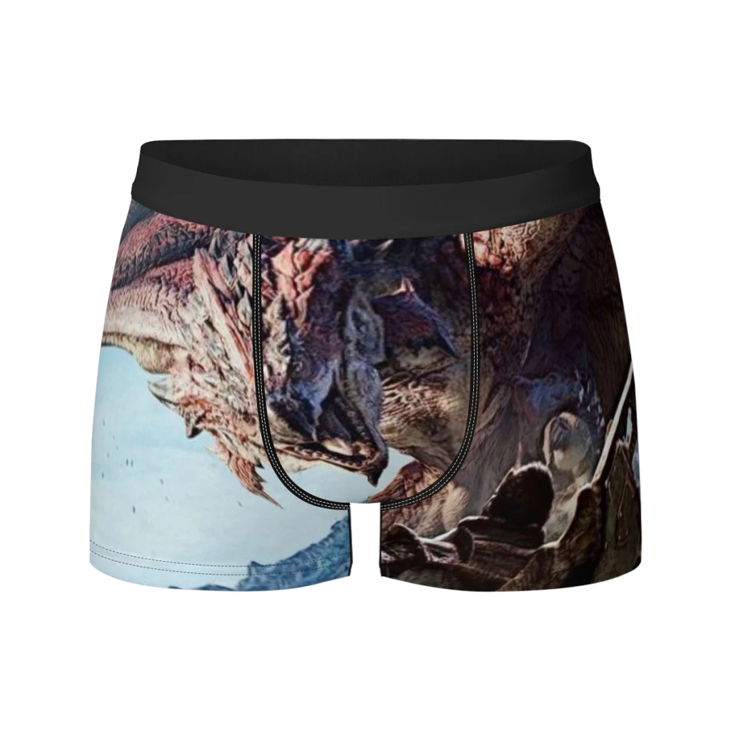 

Hot Game M-Monster Hunter Men Underpants Man Breathable Boxer Shorts Men's Panties Underwear Gift