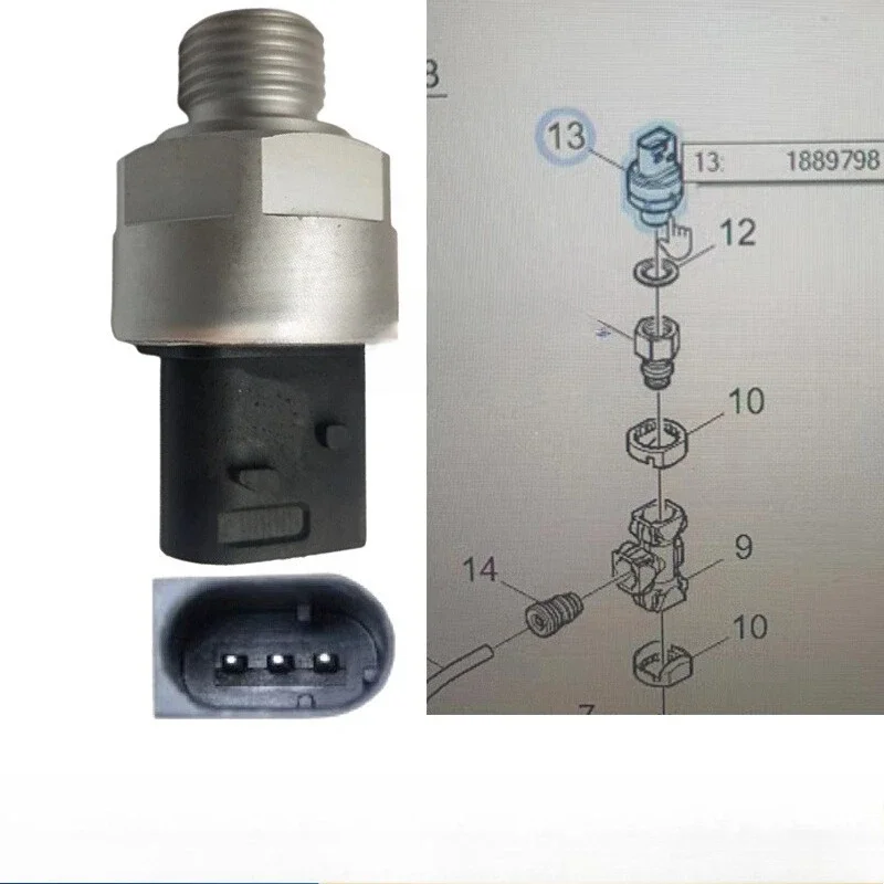 

1pc for SCANIA 1889798 Airbag pressure air spring height sensor