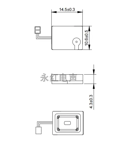 مكبر صوت GHXAMP Mini 8ohm (0.5W-2W) لأجهزة التعلم والأدوات الذكية التي يمكن ارتداؤها والمسجلات ووحدات التحكم بالألعاب (نماذج 1014/1511/1912) قطعتان