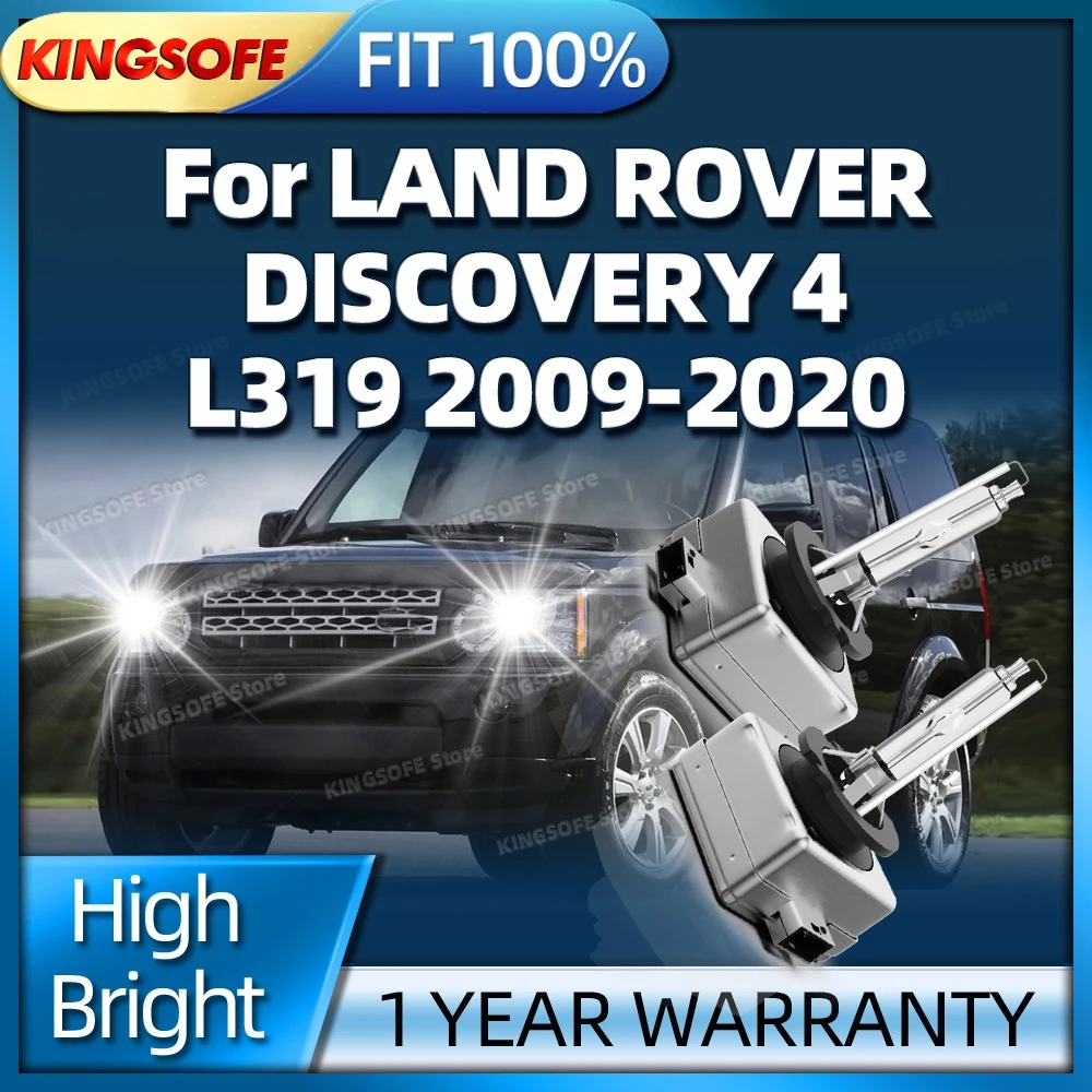 

2Pcs D3S Xenon Light Bulbs 6000K HID Car Headlight For LAND ROVER DISCOVERY 4 L319 2009-2020 2010 2011 2012 2013 2014 2015 2016
