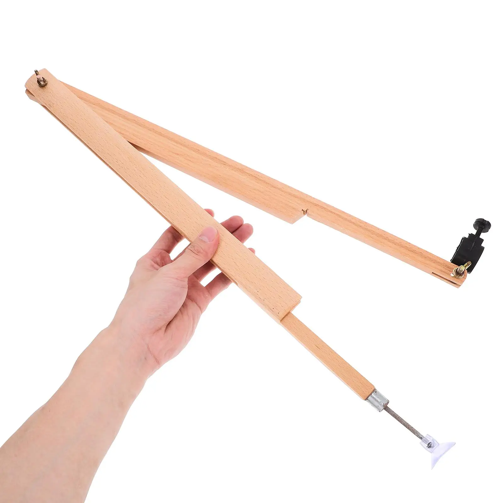 Wooden Teaching Large Demonstration Tools Drawing Tool Carpenter Math Supplies Adjustable 120cm