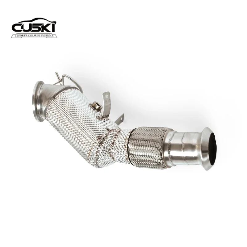 

Высококачественный автомобильный аксессуар из нержавеющей стали, подходит для BMW 420/425/430 G22/G23 2.0T B48 2020-2022, выхлопная труба