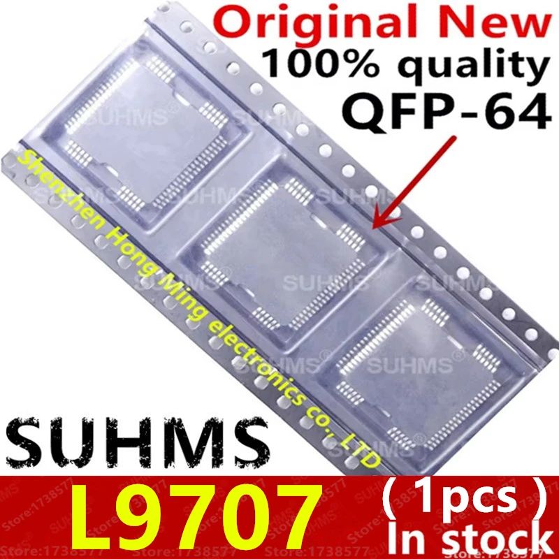 (1piece)100% New L9707 HQFP-64